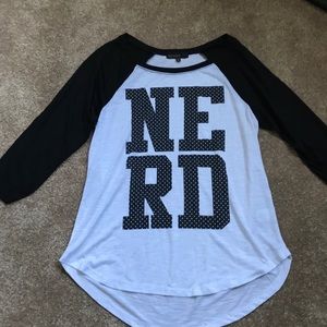 NERD 3/4 Length T-shirt
